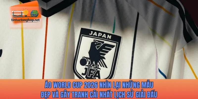 Áo World Cup 2026 nhìn lại những mẫu đẹp và gây tranh cãi nhất lịch sử giải đấu