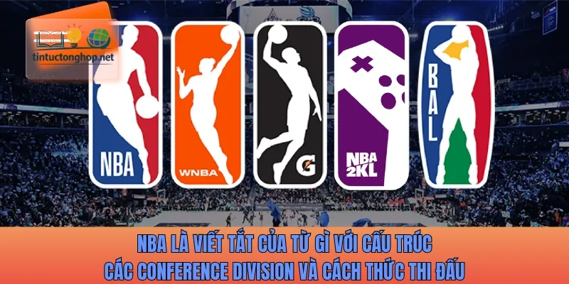 NBA là viết tắt của từ gì với cấu trúc các conference division và cách thức thi đấu