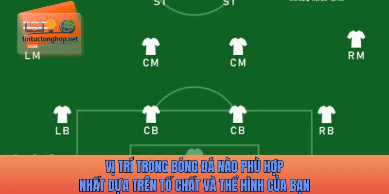 Vị trí trong bóng đá nào phù hợp nhất dựa trên tố chất và thể hình của bạn
