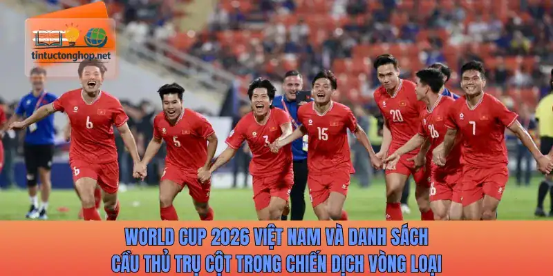 World Cup 2026 Việt Nam và danh sách cầu thủ trụ cột trong chiến dịch vòng loại